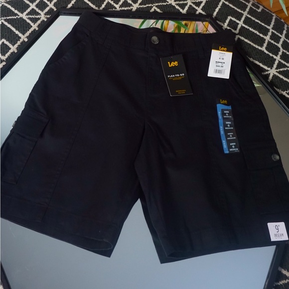 SOLD ALREADY!!LEE BLACK BERMUDA NEW - Picture 1 of 10